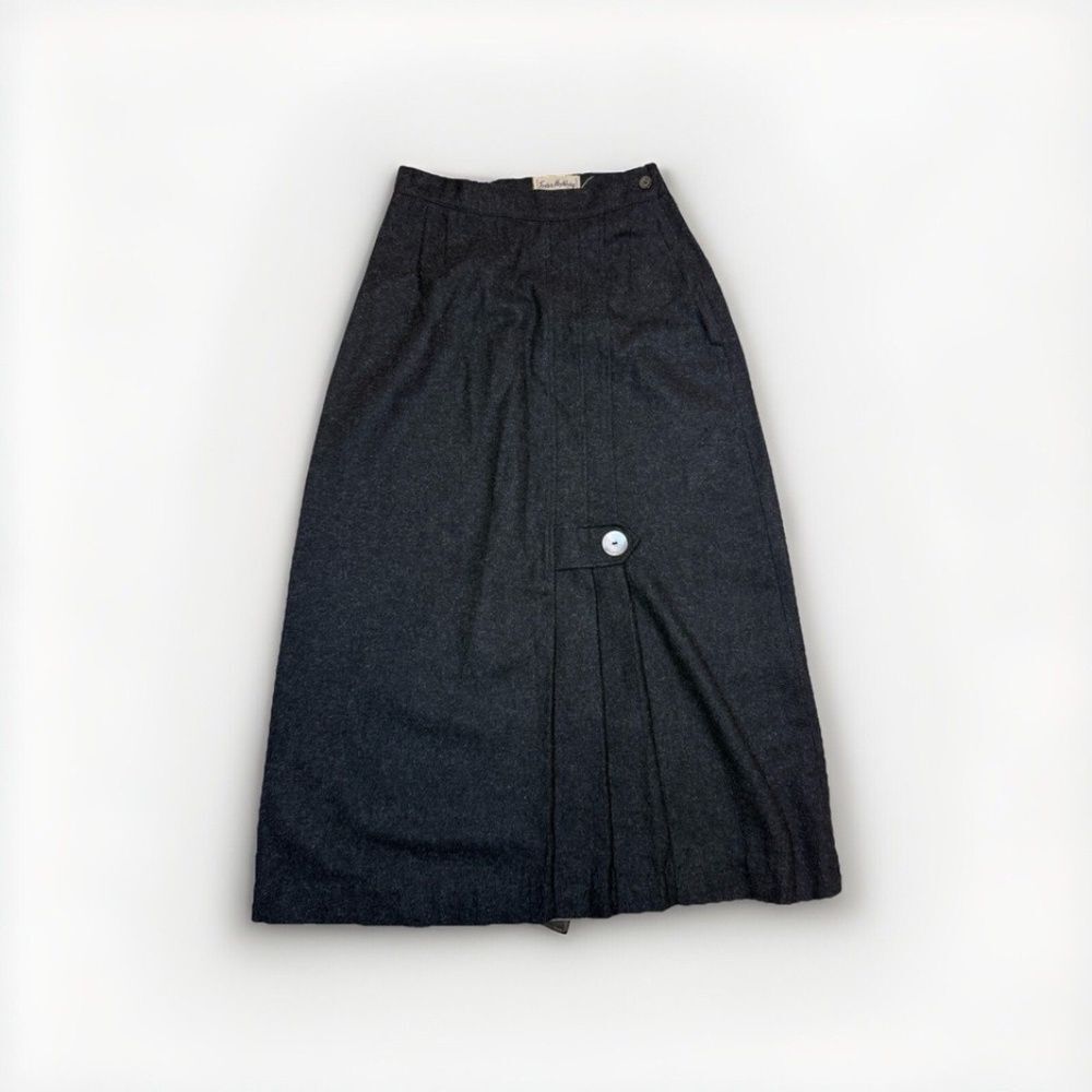 Foster-Hochberg Seattle Wool Skirt Womens 0/2 Rare‎ Vintage 50s Academia